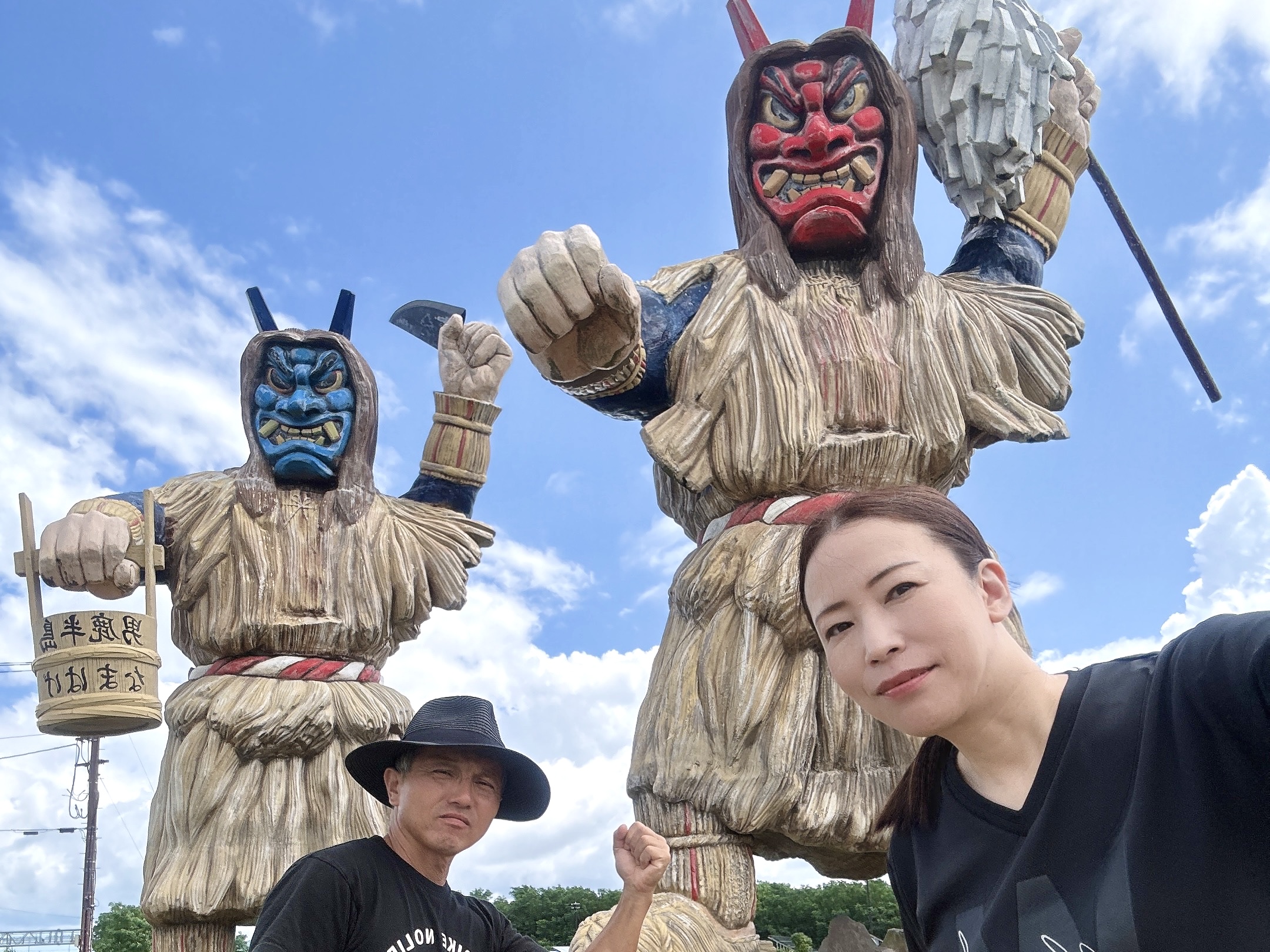 秋田県ナマハゲ像
